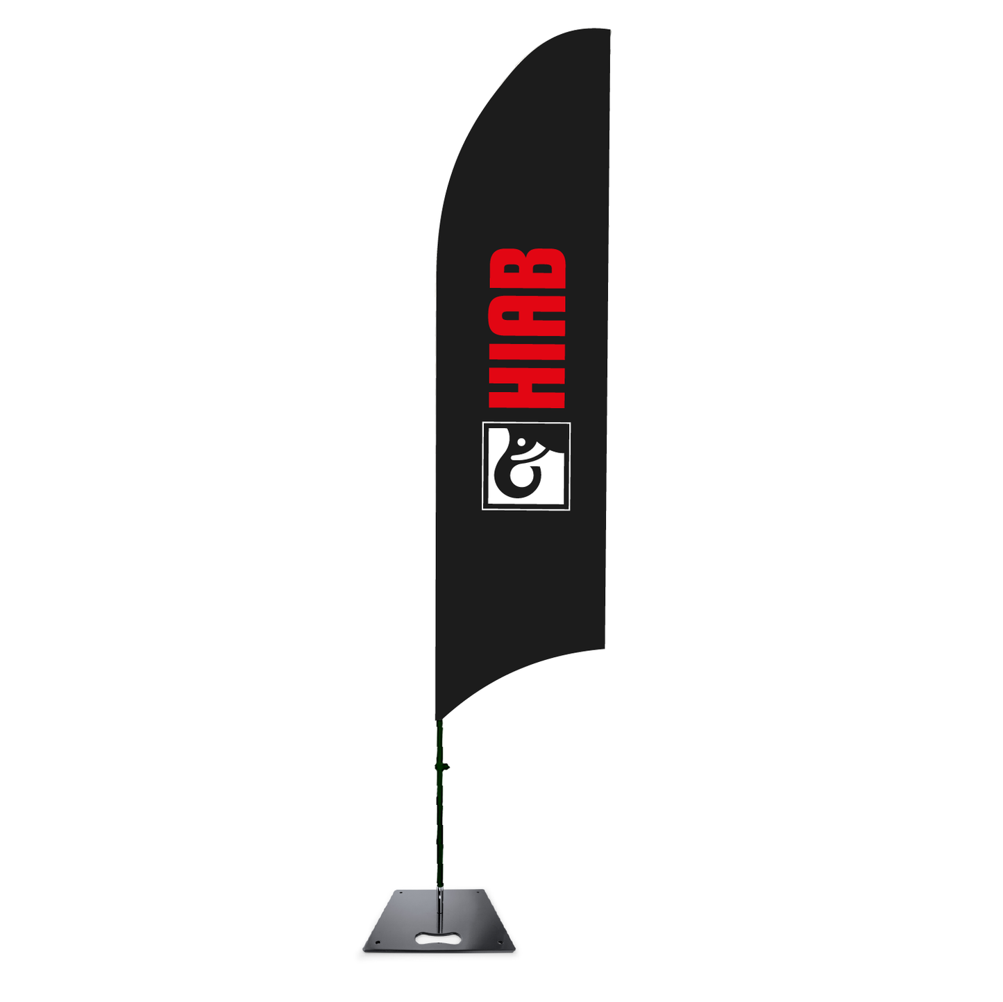 Beachflag HIAB 3m | Komplett-Set