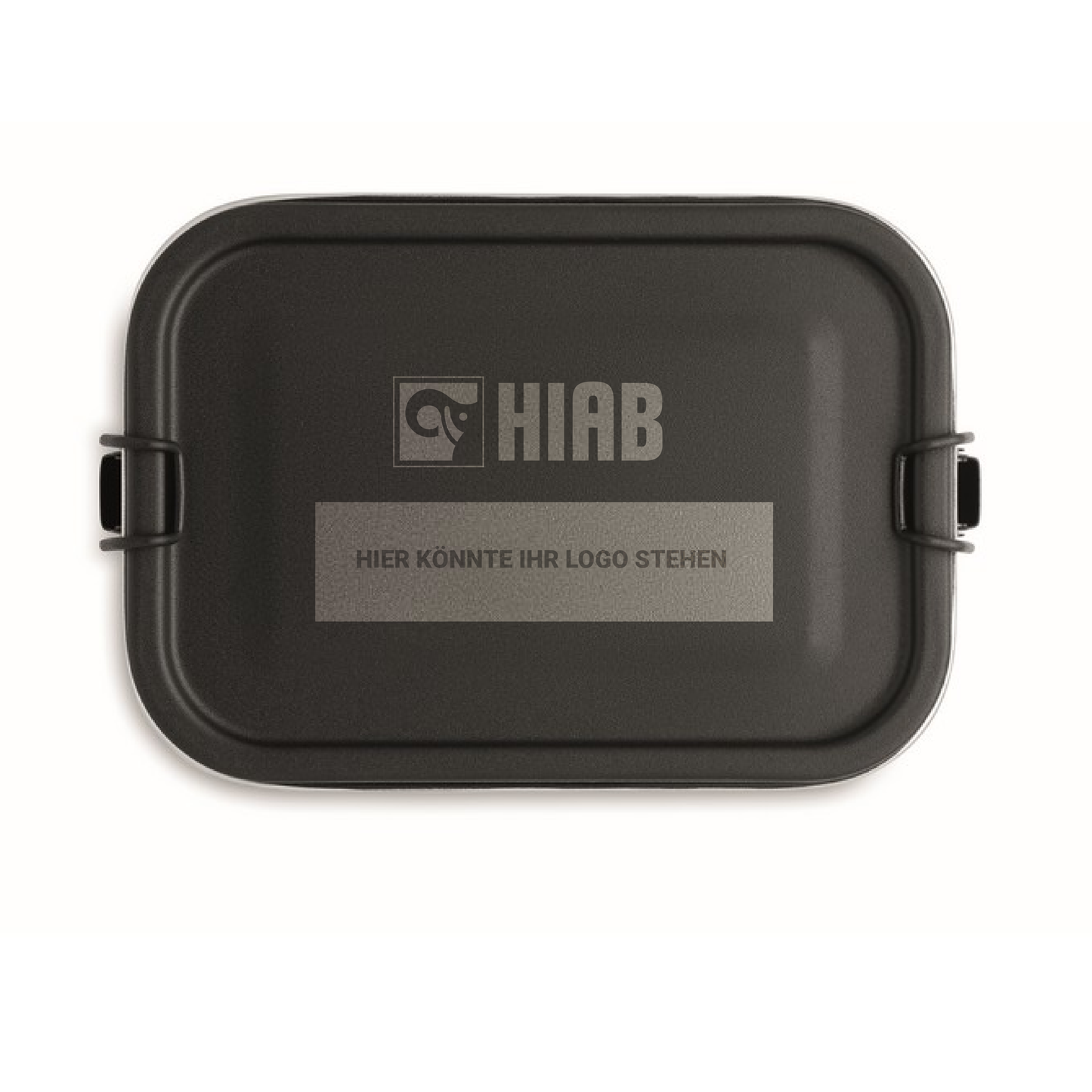 Edelstahl Lunchbox HIAB | Individualisierbar | 6er-Pack